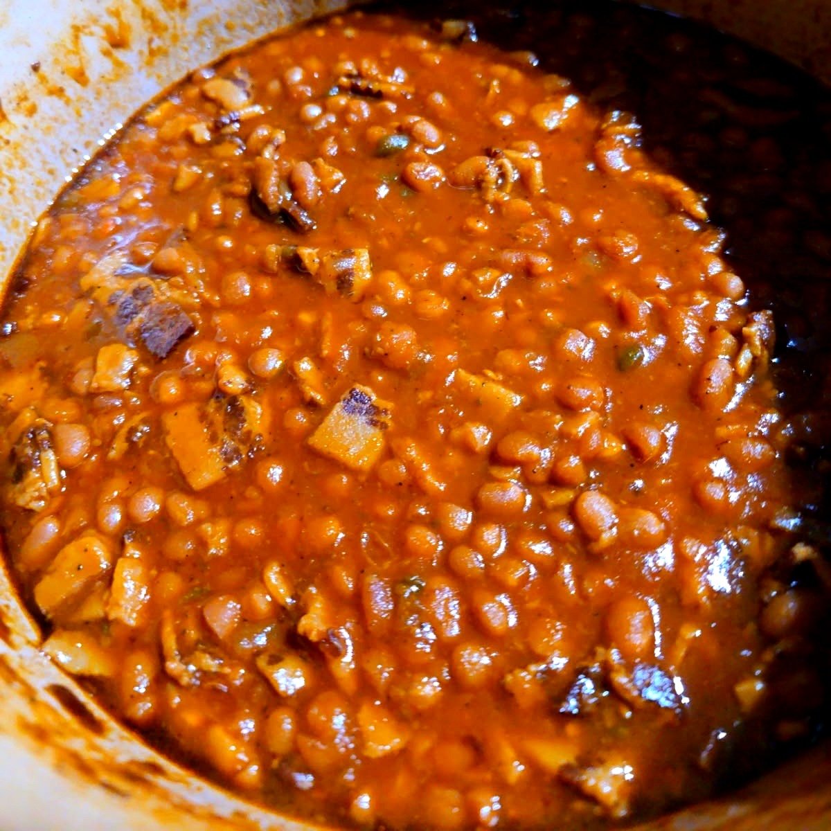 Homemade Smoky Jalapeño Baked Beans