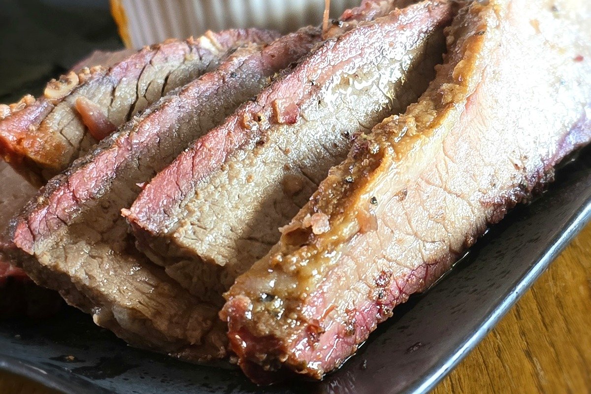 Texas-Crutch Style Smoked Brisket