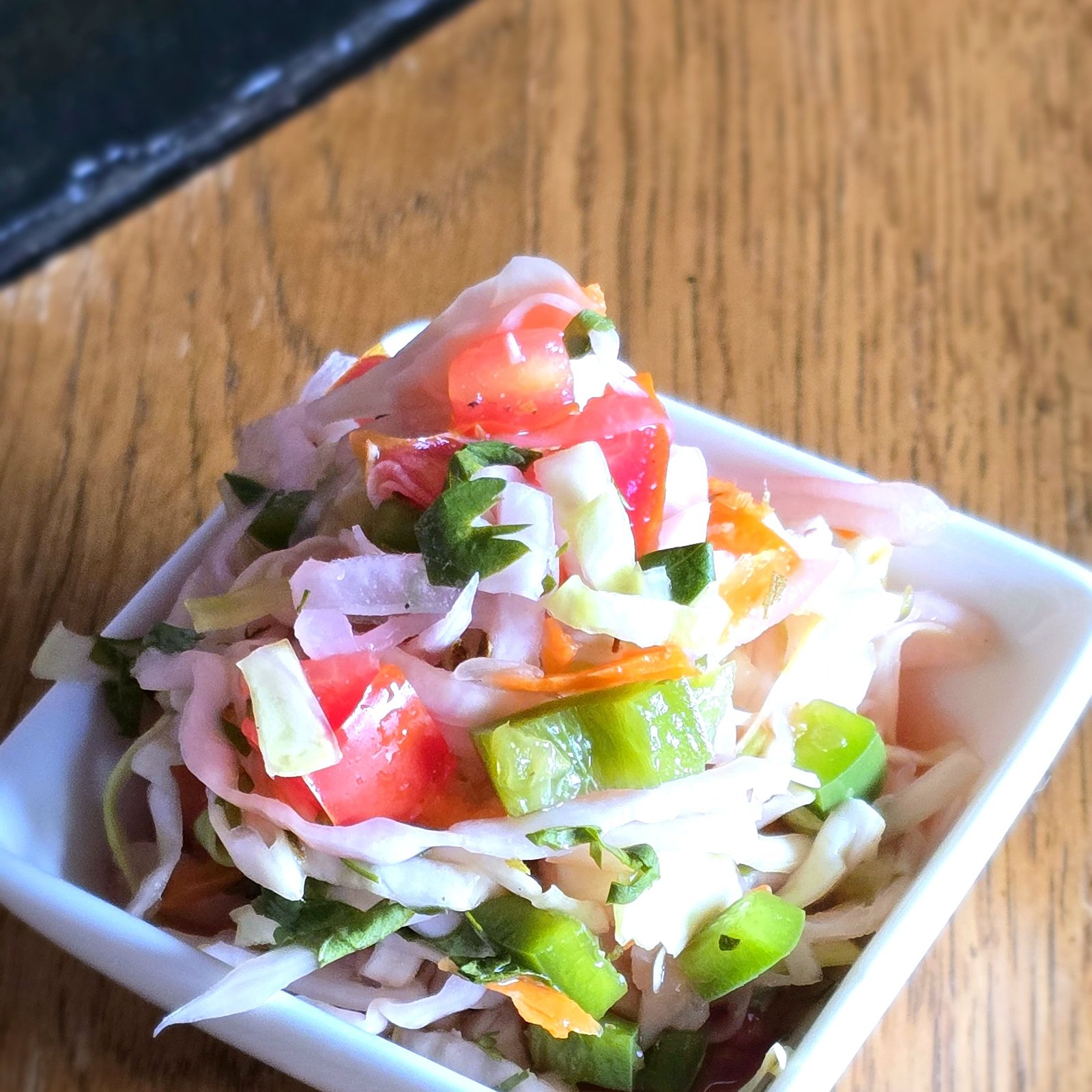 Cabbage Salsa (Curtido-Style Pickled Slaw)