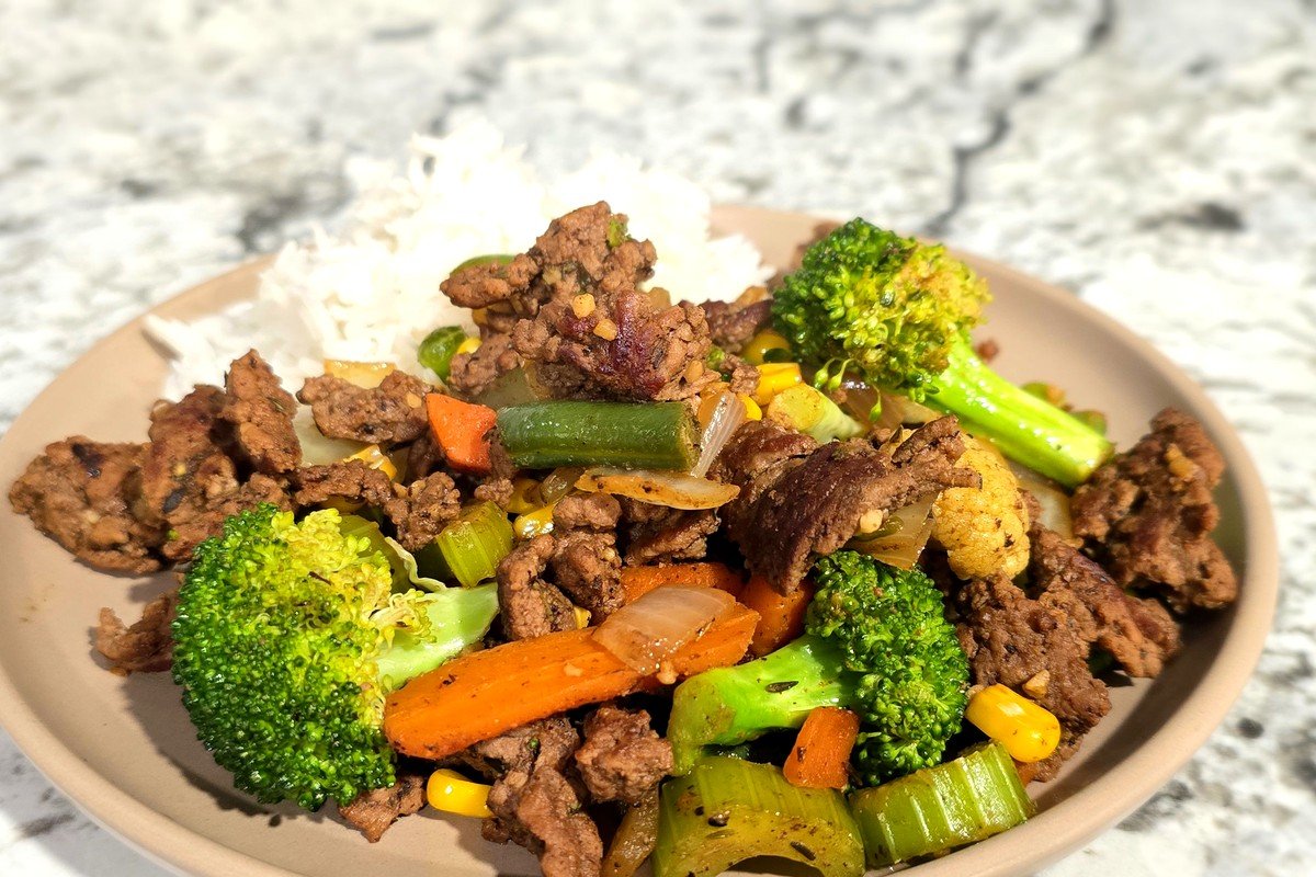 Homemade Hamburger Veggie Skillet
