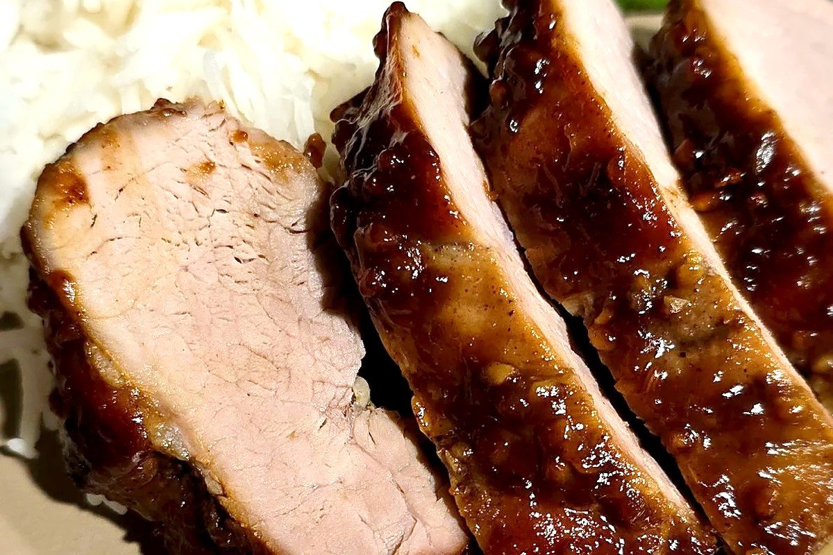 Sticky Char Siu Pork Tenderloin