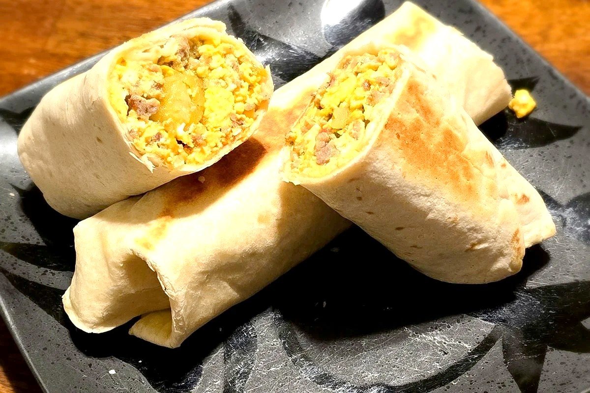 Loaded Breakfast Burritos